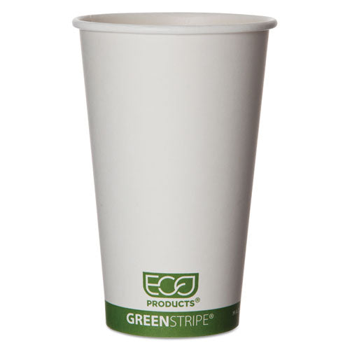 Greenstripe Renewable And Compostable Hot Cups - 16 Oz,  50-pack, 20 Packs-carton