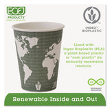 World Art Renewable And Compostable Insulated Hot Cups, Pla, 12 Oz, 40-packs, 15 Packs-carton