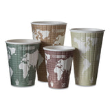World Art Renewable And Compostable Insulated Hot Cups, Pla, 16 Oz, 40-packs, 15 Packs-carton