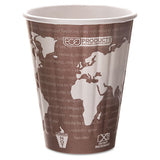 World Art Renewable And Compostable Insulated Hot Cups, Pla, 8 Oz, 40-pack, 20 Packs-carton