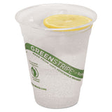 Greenstripe Renewable And Compostable Cold Cups - 12 Oz, 50-pack, 20 Packs-carton