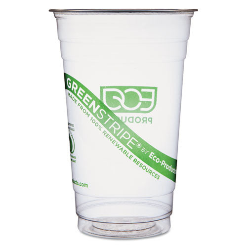 Greenstripe Renewable And Compostable Cold Cups - 20 Oz, 50-pack, 20 Packs-carton