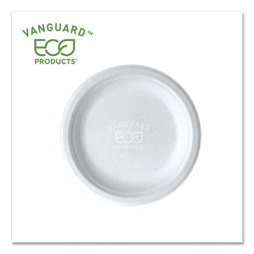 Vanguard Renewable And Compostable Sugarcane Plates, 6