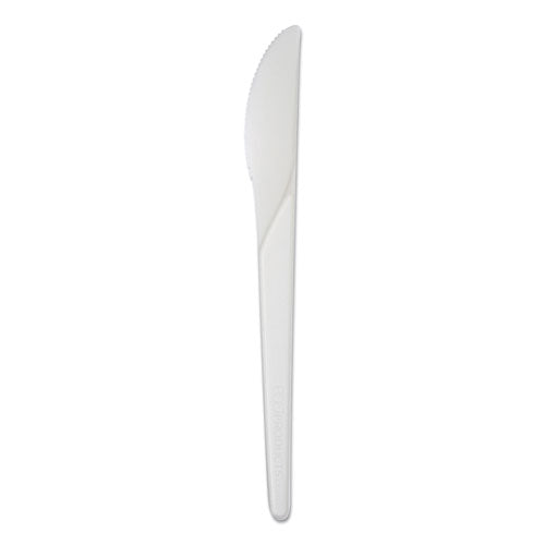 Plantware Compostable Cutlery, Knife, 6