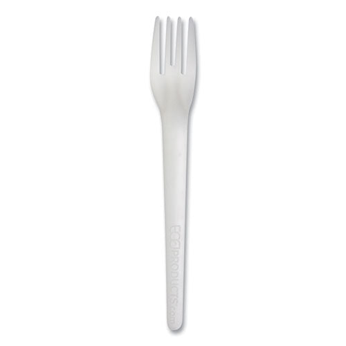 Plantware Compostable Cutlery, Fork, 6