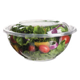 Salad Bowls With Lids, Clear, 64 Oz, 9.5" Dia, 150-carton