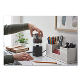 Model 1799 Powerhouse Office Electric Pencil Sharpener, Ac-powered, 3 X 3 X 7, Black-silver-smoke