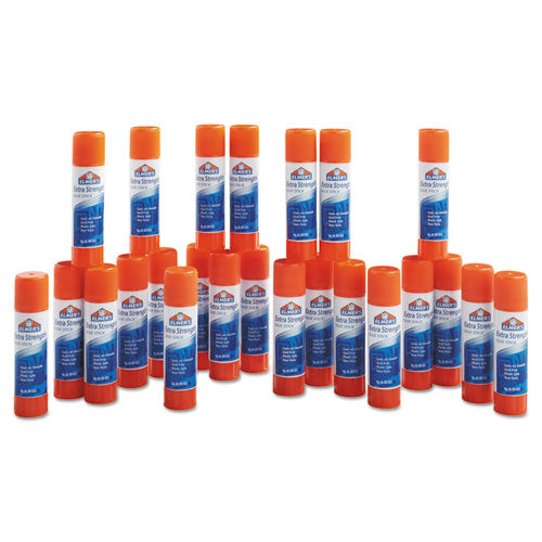 Extra-strength Office Glue Stick, 0.28 Oz, Dries Clear, 24-pack