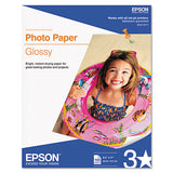 Glossy Photo Paper, 9.4 Mil, 13 X 19, Glossy White, 20-pack