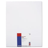 Cold Press Bright Fine Art Paper, 21mil, 8.5 X 11, Textured Matte White, 25-pack