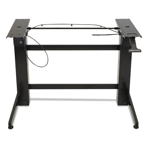 Workfit-b Sit-stand Workstation Base, Heavy-duty, 88 Lbs Max Weight Cap, 42w X 26d X 51.5h, Black