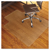 Economy Series Chair Mat For Hard Floors, 45 X 53, Clear