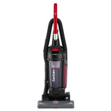 Force Quietclean Upright Vacuum With Dust Cup And Sealed Hepa Filtration, Black