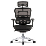 Ergohuman Elite High-back Chair, , Black Seat-black Back, Black Base