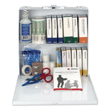 First Aid Station For 50 People, 196-pieces, Osha Compliant, Metal Case