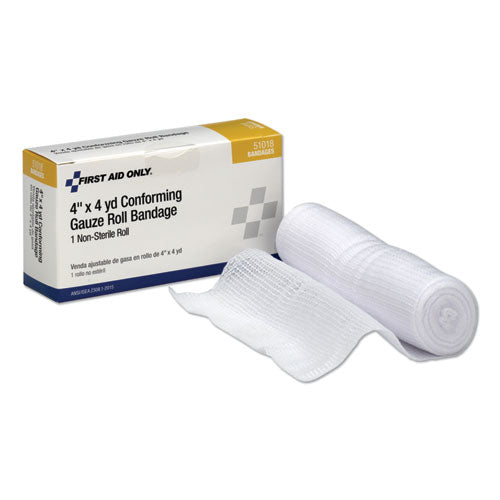 First Aid Conforming Gauze Bandage, 4