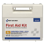 Ansi 2015 Compliant Class A+ Type I And Ii First Aid Kit For 25 People, 141 Pieces