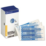 Smartcompliance Blue Metal Detectable Bandages,fingertip,1 3-4x2, 20 Bx, 24-ct
