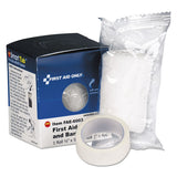 Smartcompliance First Aid Tape-gauze Roll Combo, 1-2"x5 Yd. Tape, 2"x4 Yd. Gauze