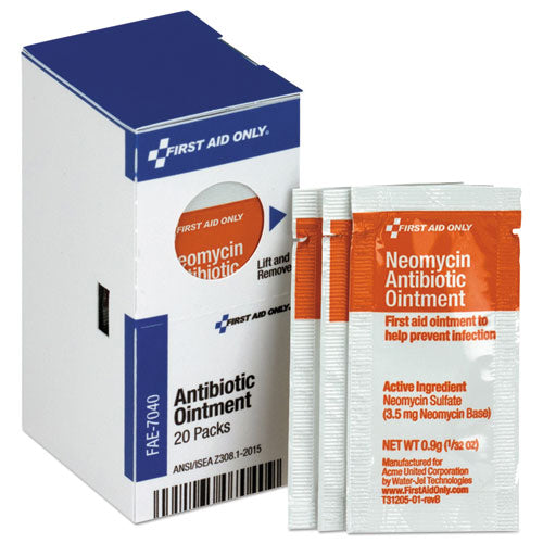 Refill For Smartcompliance Gen Cabinet, Antibiotic Ointment, 0.9g Packet, 20-bx