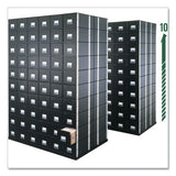 Staxonsteel Maximum Space-saving Storage Drawers, Legal Files, 17" X 25.5" X 11.13", Black, 6-carton