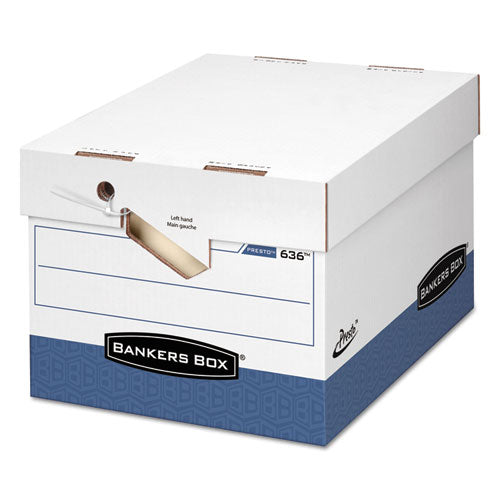 Presto Ergonomic Design Storage Boxes, Letter-legal Files, 12.88