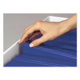 Binderbox Storage Boxes, Letter Files, 13.13" X 20.13" X 12.38", White-blue, 12-carton