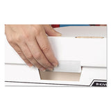 Binderbox Storage Boxes, Letter Files, 13.13" X 20.13" X 12.38", White-blue, 12-carton