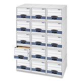 Stor-drawer Steel Plus Extra Space-savings Storage Drawers, Legal Files, 16.75" X 25.5" X 11.5", Kraft-green, 6-carton