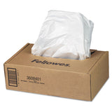 Shredder Waste Bags, 14-20 Gal Capacity, 50-carton