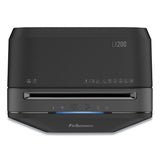 Powershred Lx200 Micro Cut Shredder, 12 Manual Sheet Capacity, Black