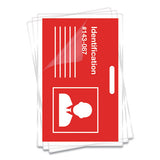 Laminating Pouches, 5 Mil, 3.88" X 2.63", Gloss Clear, 25-pack