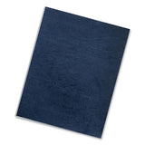 Classic Grain Texture Binding System Covers, 11 X 8-1-2, Navy, 50-pack