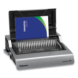 Galaxy 500 Electric Comb Binding System, 500 Sheets, 19 5-8x17 3-4x6 1-2, Gray