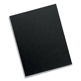 Futura Binding System Covers, Square Corners, 11 X 8 1-2, Black, 25-pack