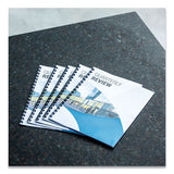 Plastic Comb Bindings, 3-4" Diameter, 150 Sheet Capacity, Black, 100 Combs-pack