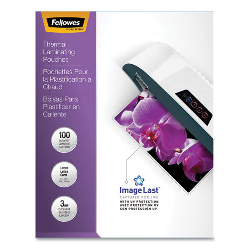 Imagelast Laminating Pouches With Uv Protection, 3 Mil, 9
