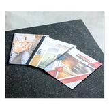 Wire Bindings, 1-4" Diameter, 35 Sheet Capacity, Black, 25-pack