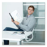 Thermal Binding System Covers, 120-sheet Cap, 11 X 8.5, Clear-black, 10-pack