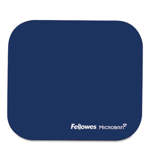 Mouse Pad W-microban, Nonskid Base, 9 X 8, Navy