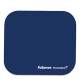 Mouse Pad W-microban, Nonskid Base, 9 X 8, Navy