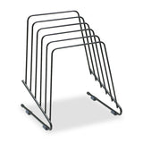 Wire Step File Ii, 5 Sections, Letter To Legal Size Files, 7.25" X 6" X 8.25", Black