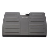 Adjustable Locking Footrest With Microban, 17.5w X 13.13d X 5.63, Black-silver