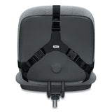 Professional Series Back Support, Memory Foam Cushion, 15w X 2d X 14.5h, Black