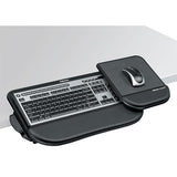 Tilt 'n Slide Keyboard Manager With Comfort Glide, 19.5w X 11.5d, Black