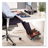Energizer Foot Support, 17.88w X 13.25d X 6.5h, Charcoal-blue-gray