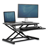 Corsivo Sit-stand Workstation, 31.5 X 24.25 X 16, Black