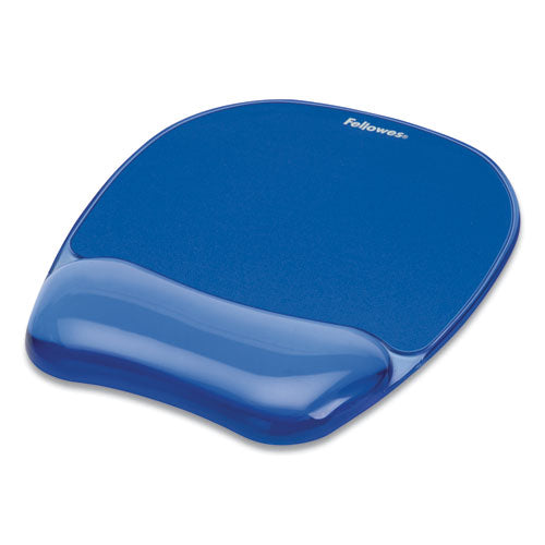 Gel Crystals Mouse Pad With Wrist Rest, 7.87