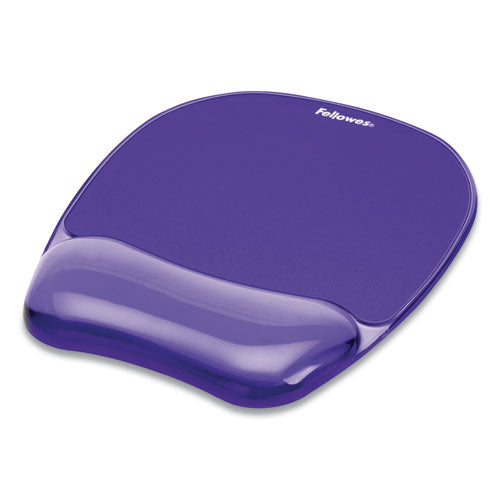 Gel Crystals Mouse Pad With Wrist Rest, 7.87