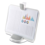 I-spire Series Document Lift, Abs Plastic, 100 Sheet Capacity, White-gray